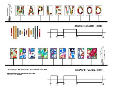 My Art Selected For Maplewood Transit Stop