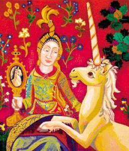 Promotional For Lady And The Unicorn Print